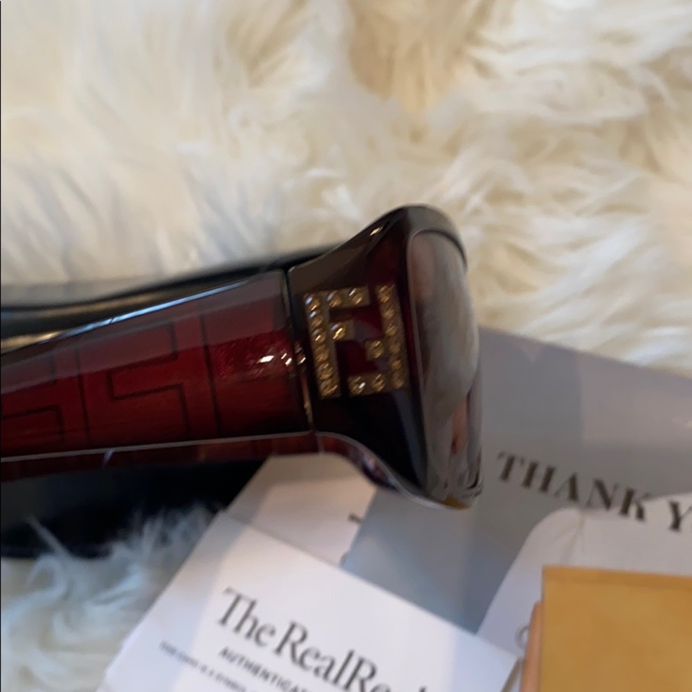 Fendi Tinted Round Sunglasses - Picture 4 of 5